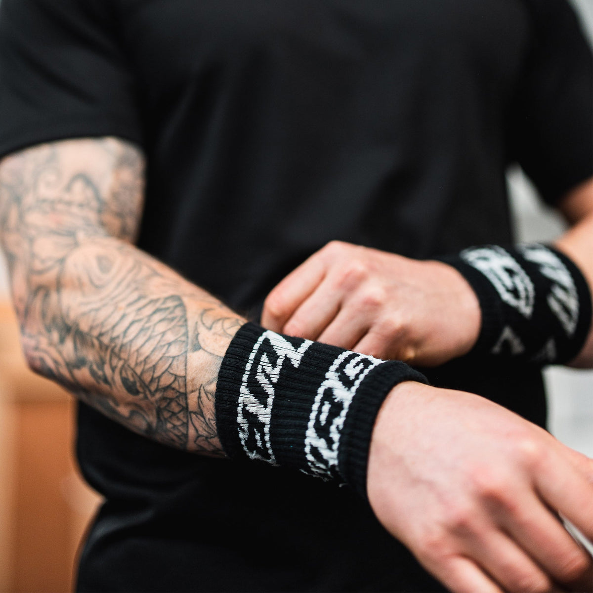 Wristbands - Black Classic (2 Pairs)