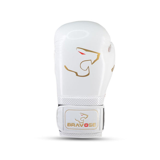 Alpha Boxing Gloves - White & Red