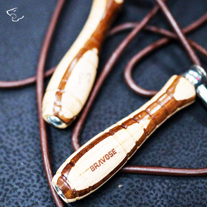 Premium Leather Skipping Rope