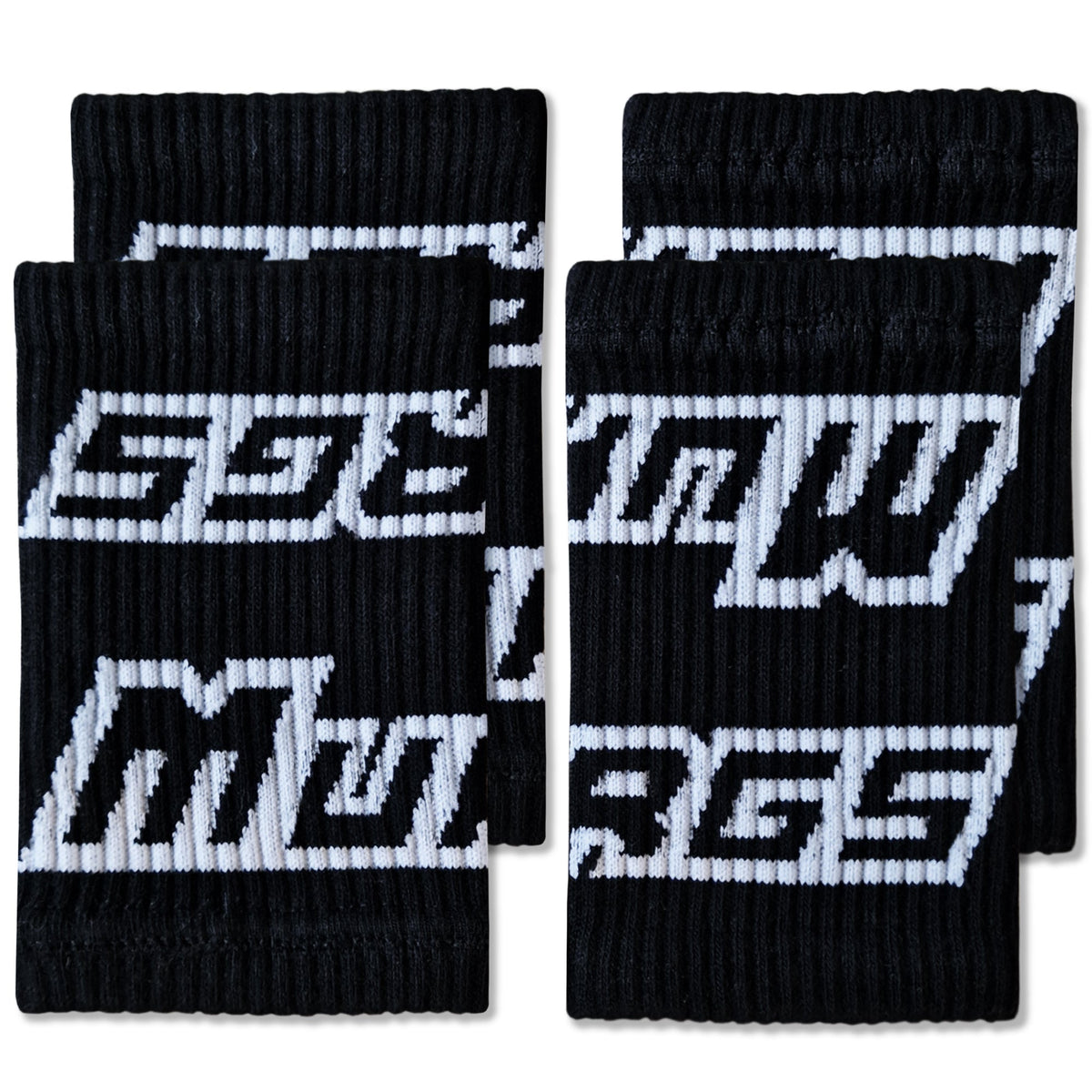 Wristbands - Black Classic (2 Pairs)