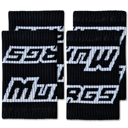 Wristbands - Black Classic (2 Pairs)
