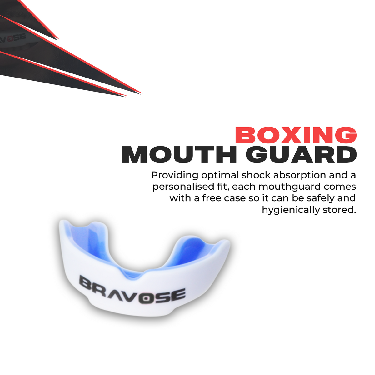Junior White Mouth guard Gum shield